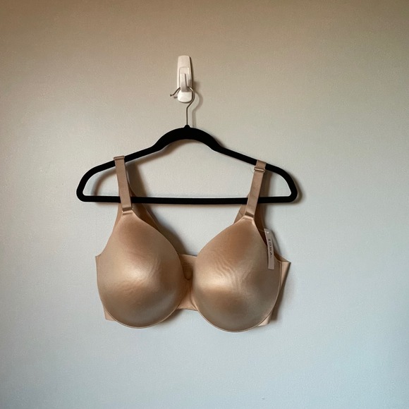Soma Other - SOLD! Soma Vanishing Back Full Coverage Bra 38G Beige Smooth Underwire